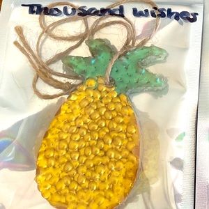 Pineapple car freshie